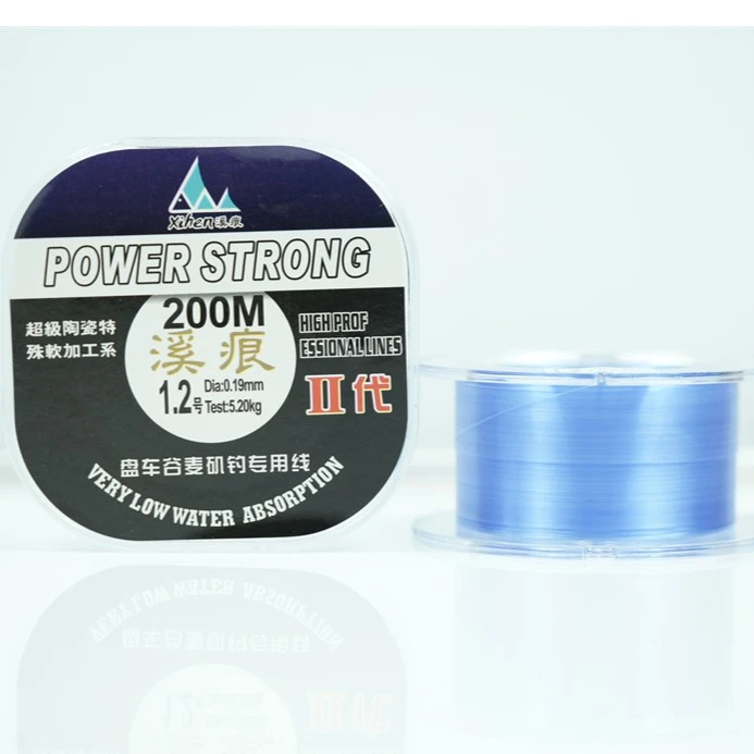 溪痕2023年溪痕超强拉力耐磨溪流专用线清波草鱼鲤鱼尼龙线路亚线