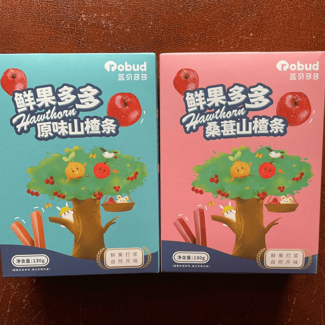 鲜果多多六物山楂条咀嚼（2盒）