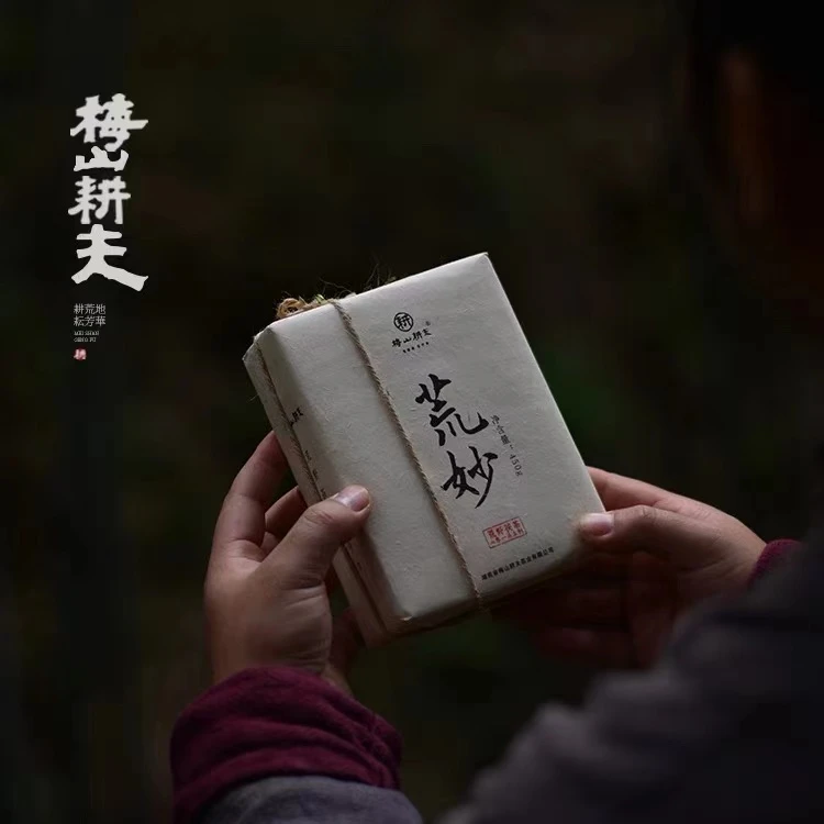 梅山耕夫「荒妙」安化黑茶 浅发酵茯砖 古法破壁 荒野花香 云台山