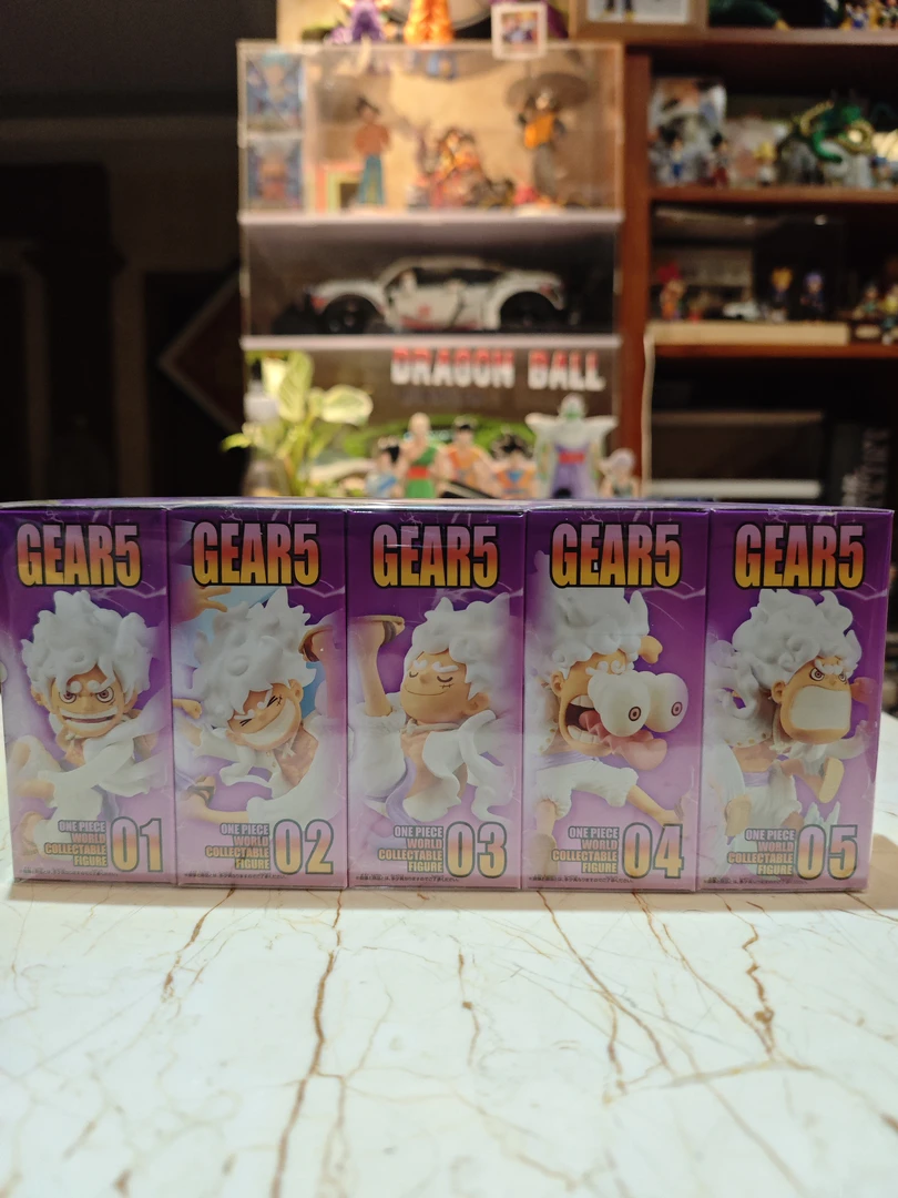 全新日版金猫正版海贼王WCF尼卡路飞五档路飞