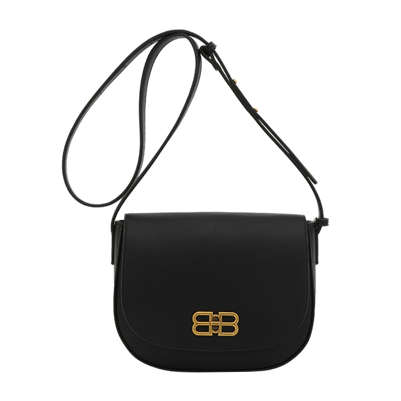 (23*6*18)高品质百搭时尚女士经典托特包-Y28黑