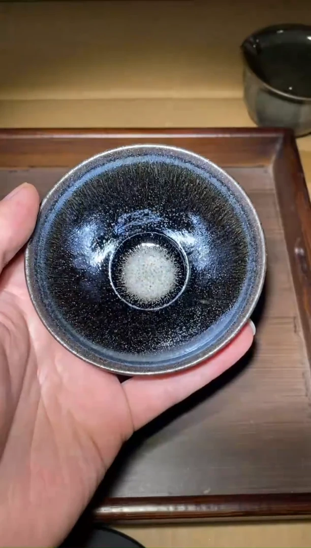 【闪购商品】玻璃茶盏张小灵柴烧31