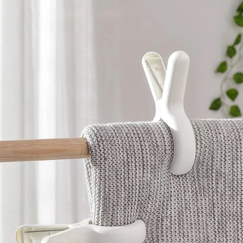 【晾晒防风神器】防风夹子无痕晾衣架强力衣服防风固定塑料晾晒被夹