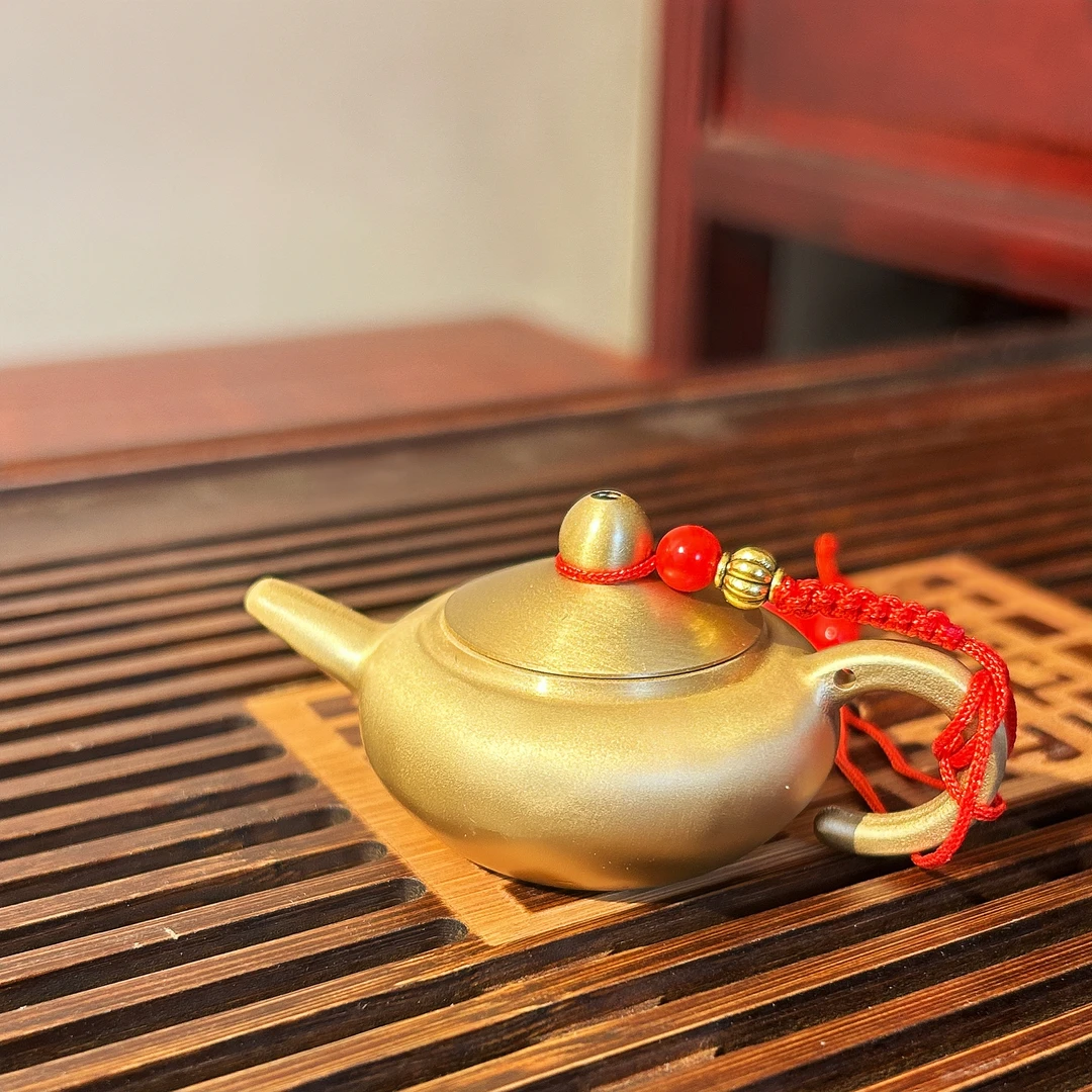 铜质把把壶创意礼物礼品居家装饰摆件
