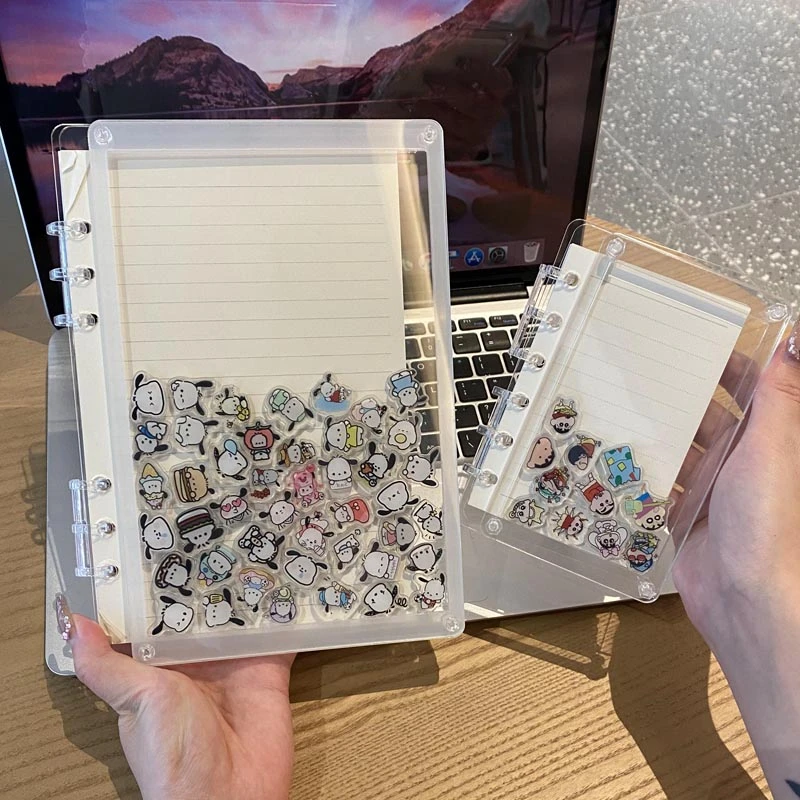 新品透明亚克力摇摇乐笔记手帐本册