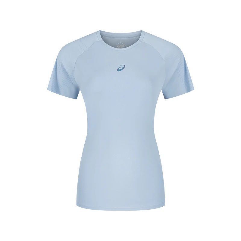ASICS亚瑟士新款运动T恤女子吸湿速干抗紫外线D.FRESH跑步短袖