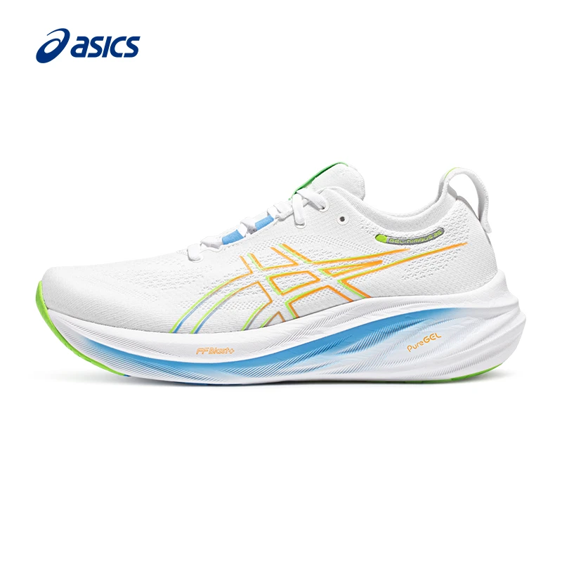 ASICS/亚瑟士新款GEL-NIMBUS 26男子运动鞋透气耐磨缓震回弹跑鞋