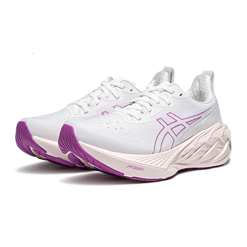 ASICS亚瑟士新款跑步鞋NOVABLAST 4女子耐磨透气轻量缓震回弹跑鞋
