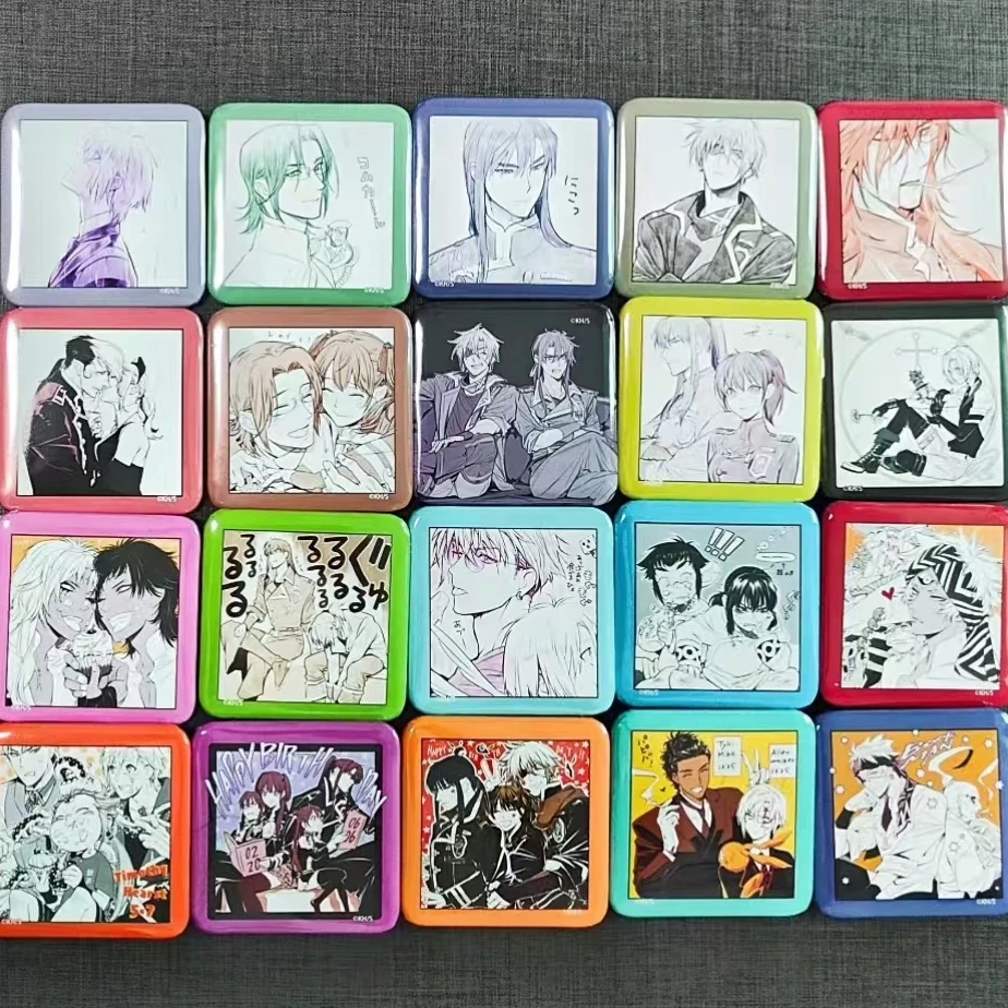 驱魔少年20周年原画展方吧唧 拆包（盲盒-默认代拆）