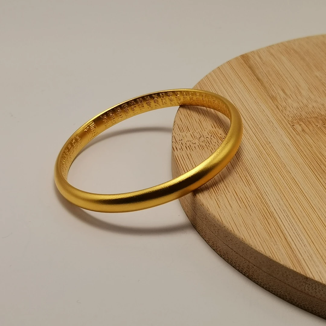 老鼎黄金 足金999【Y古法福气满满手镯】传承经典不支持七天无理由