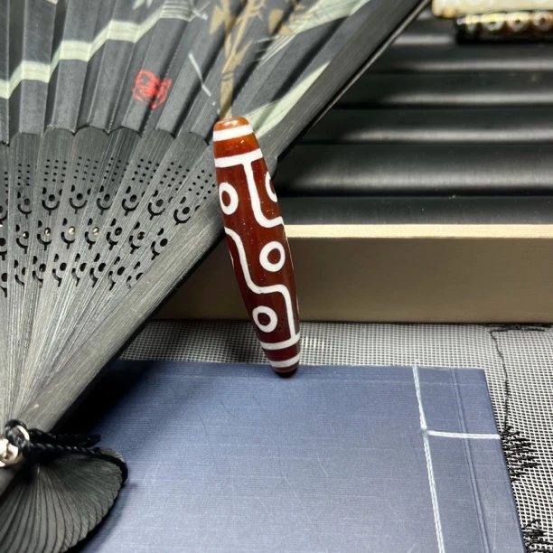 梵藏天珠玛瑙九眼天珠吊坠手工编制设计款时尚百搭男女情侣款