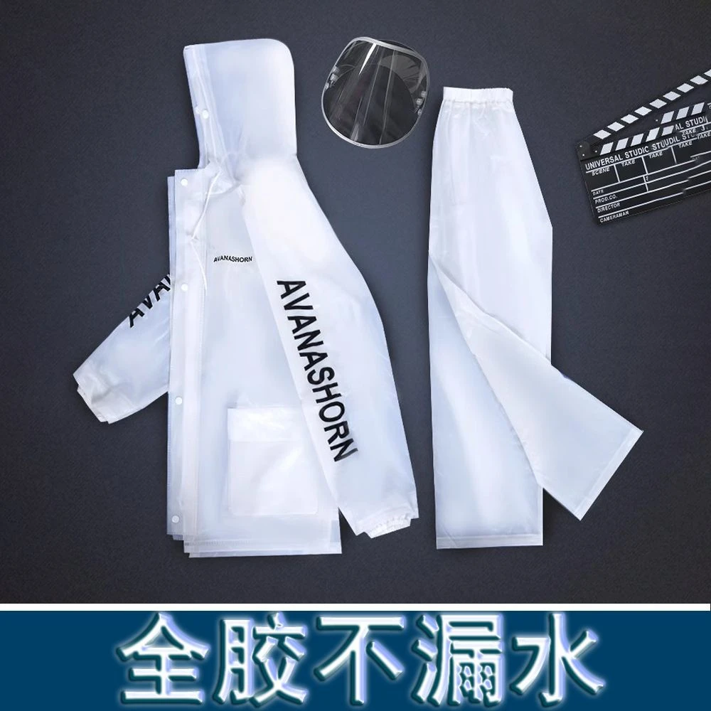 雨衣雨裤特厚户外老牌子防暴雨电动车自行车送外卖全胶不漏雨高档
