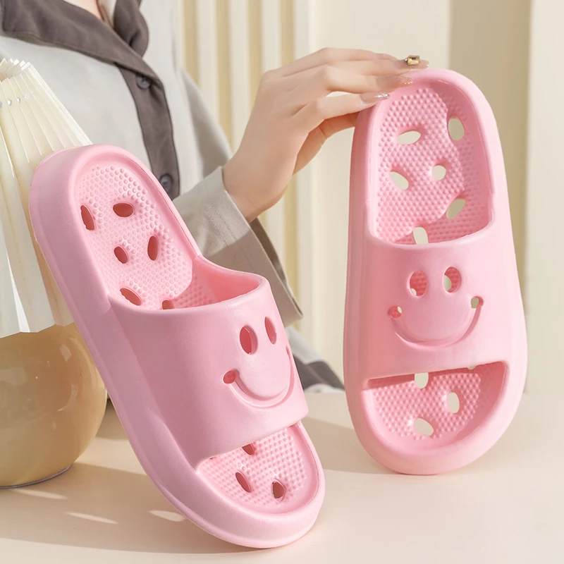 浴室用女士夏季室内家居镂空洗澡防滑凉鞋男漏水女拖鞋居家