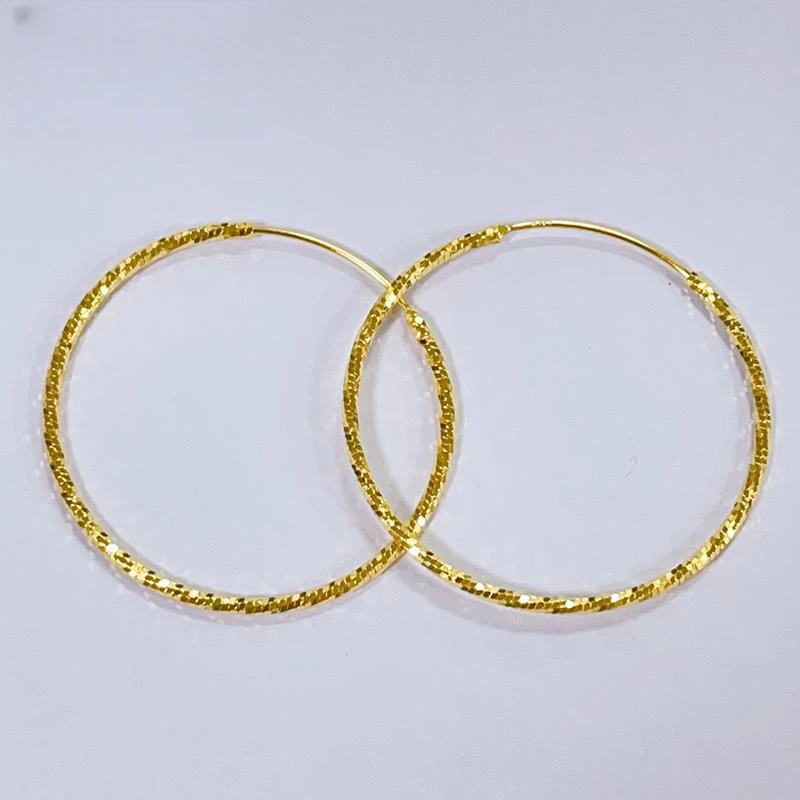 925银耳饰 【树子专享】925银爆闪耳圈YE836