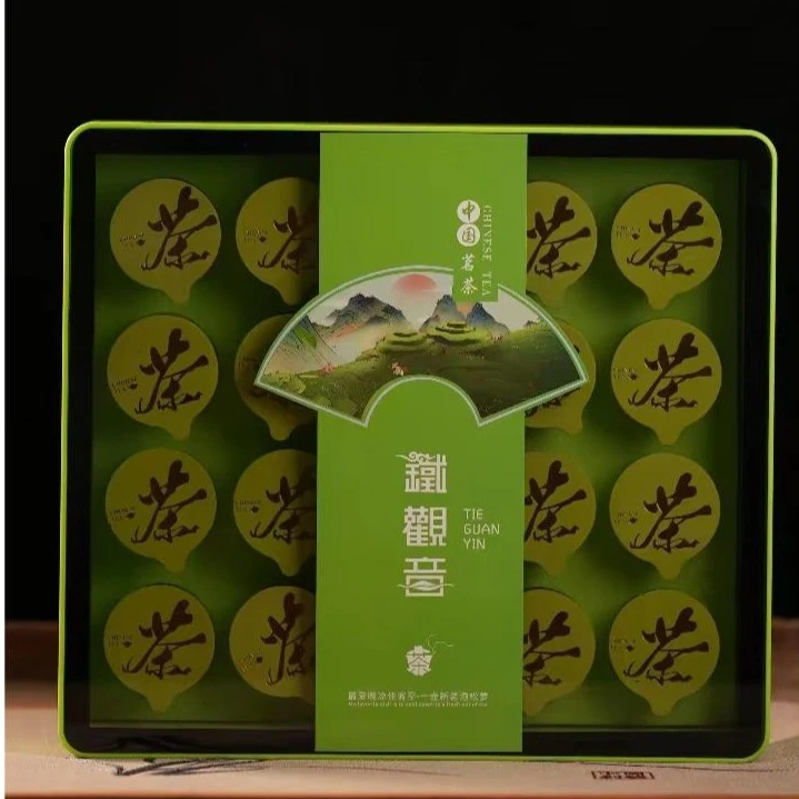 亚克力礼盒乌龙茶正宗原产地福建安溪铁观音140克  DF-LH-020