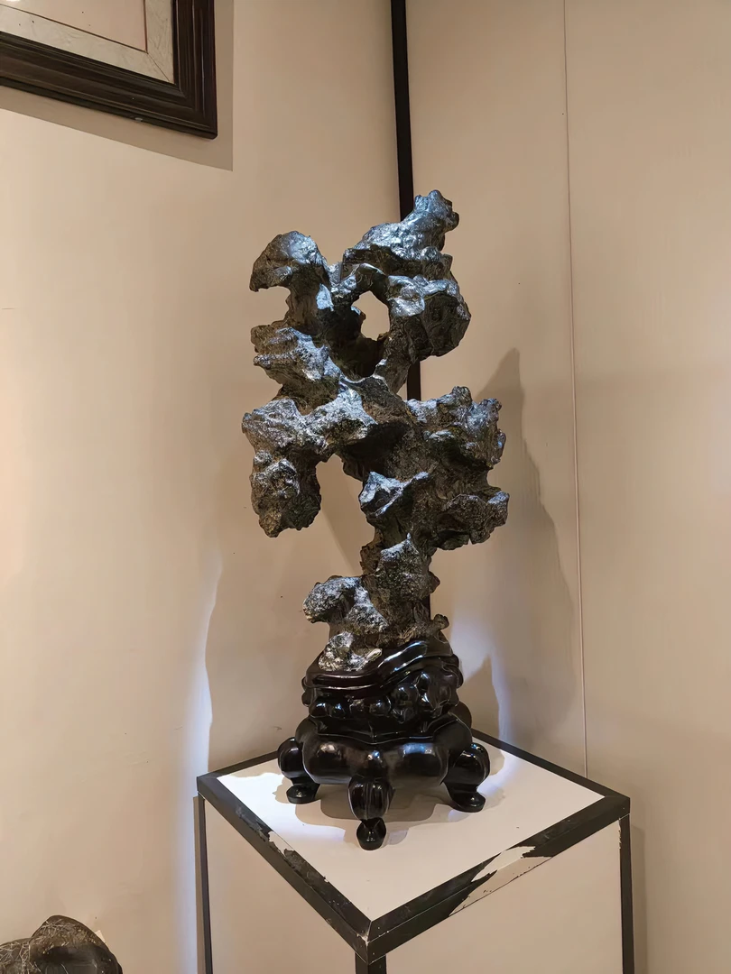 灵璧石，天然原石家居摆件付米专拍2