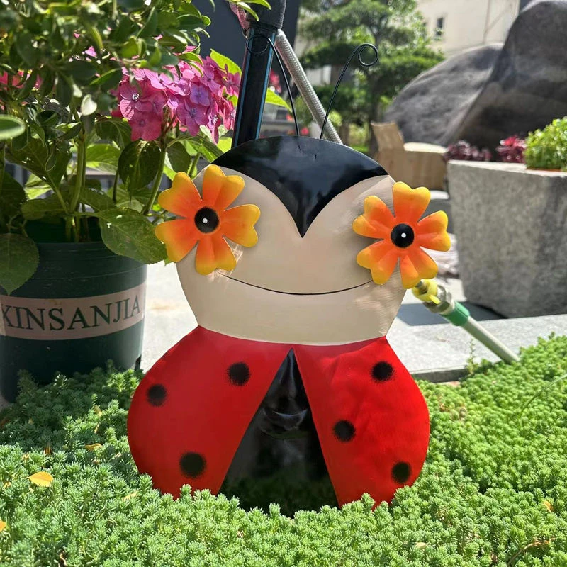 美式田园风创意新款铁艺装饰造景花园庭院幼儿园儿童院子阳台布置