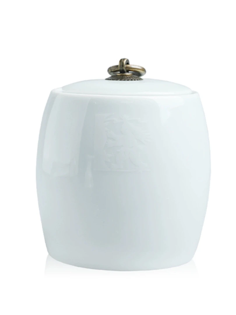 lc  景德镇存茶罐 约100g 不含茶叶