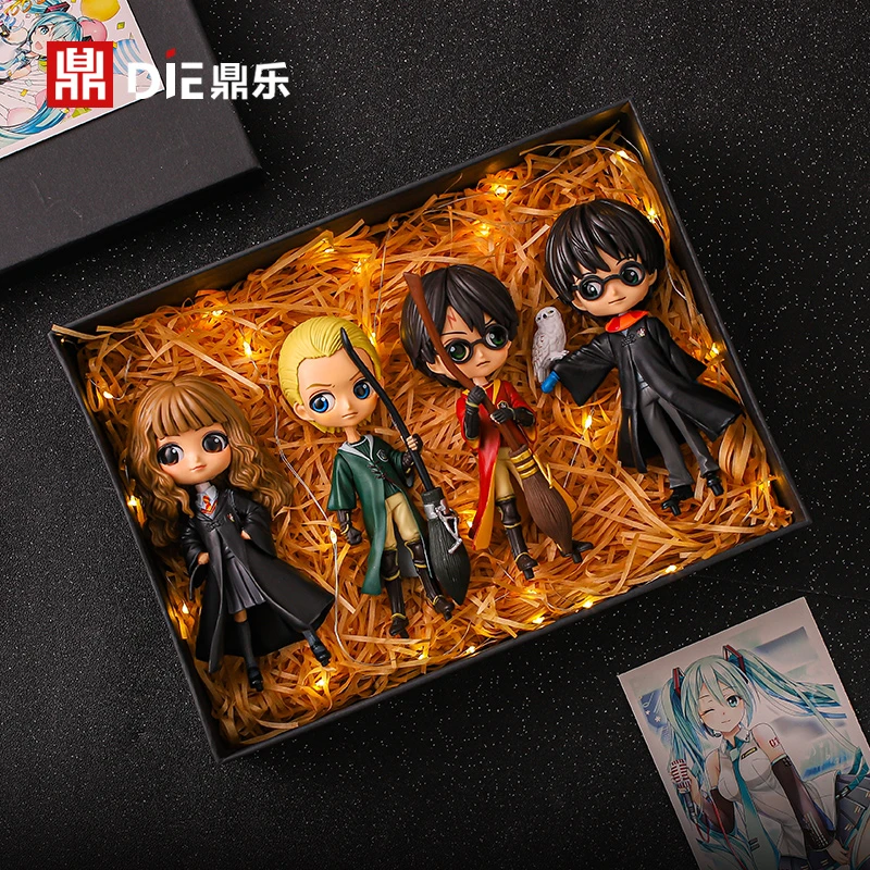 哈利波特盲盒模型车载蛋糕摆件周边人偶公仔桌面模型创意生日礼物
