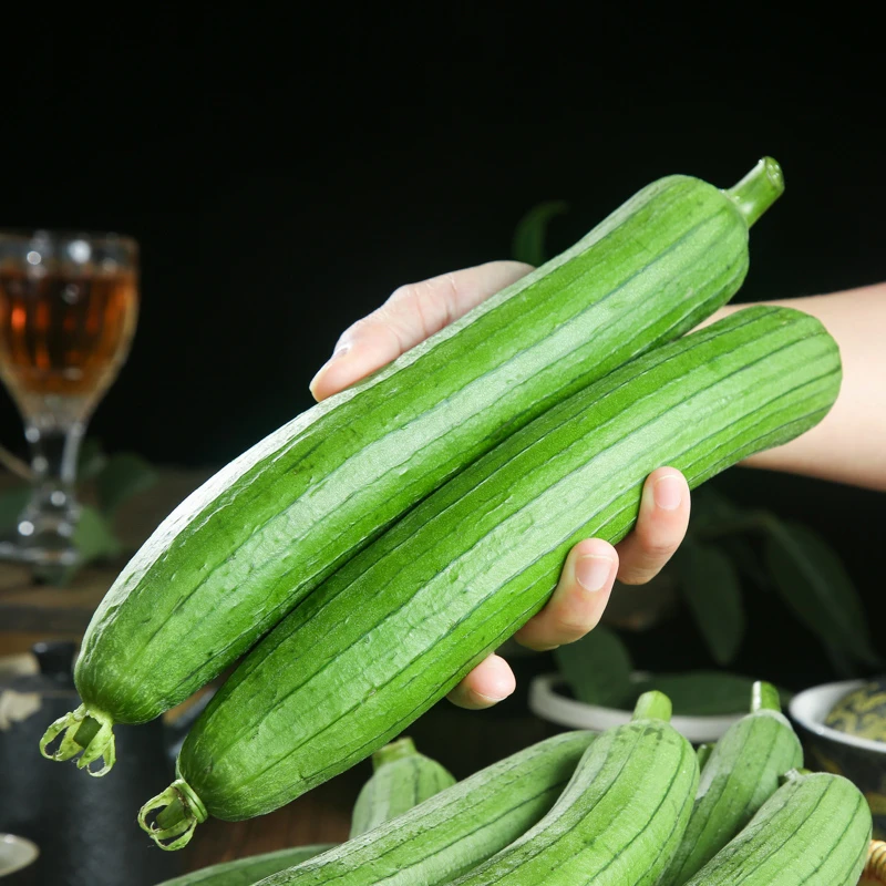 湖北丝瓜新鲜肉丝瓜香丝瓜本地丝瓜奶油丝瓜农家3/5斤整箱发