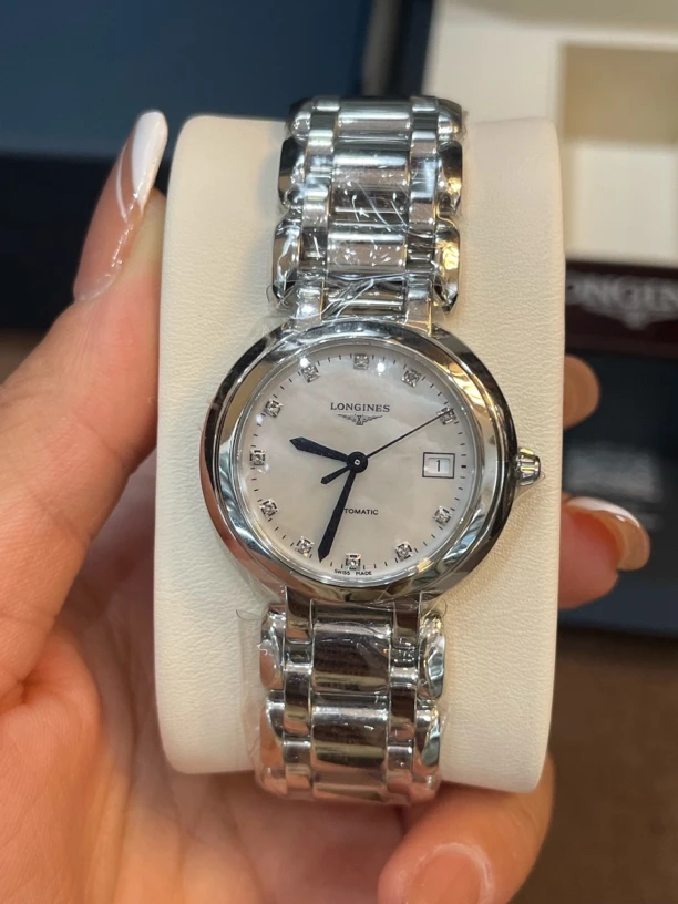 全新未使用 Longines/浪琴 24年11月卡/心月L8.113.4.87.6自动