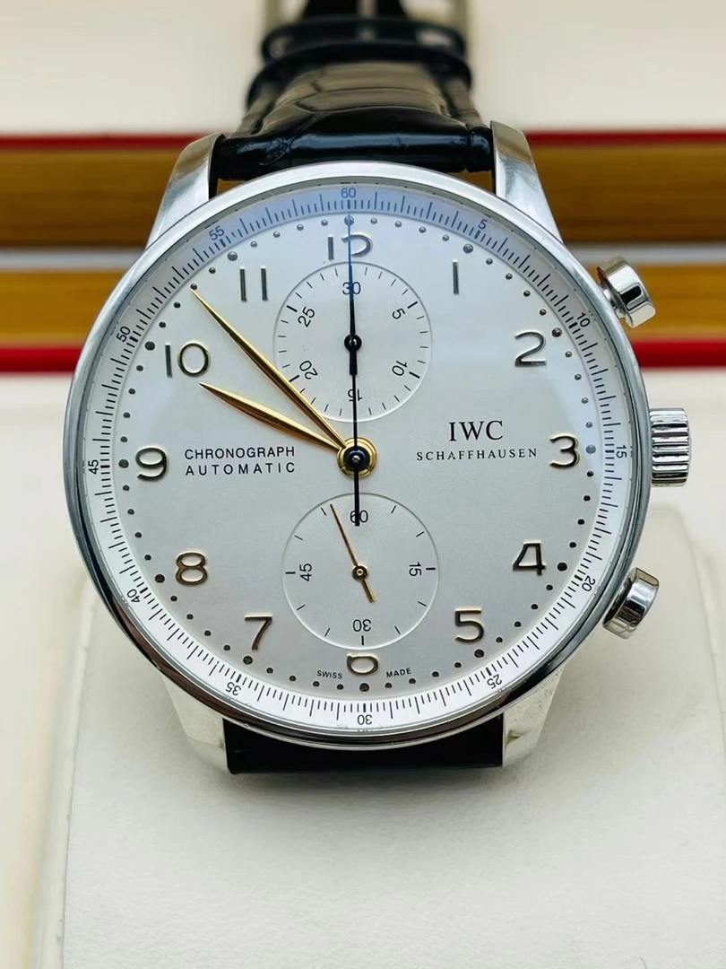 95新 IWC/万国 万国金针葡计/葡萄牙/专柜58000/19全套