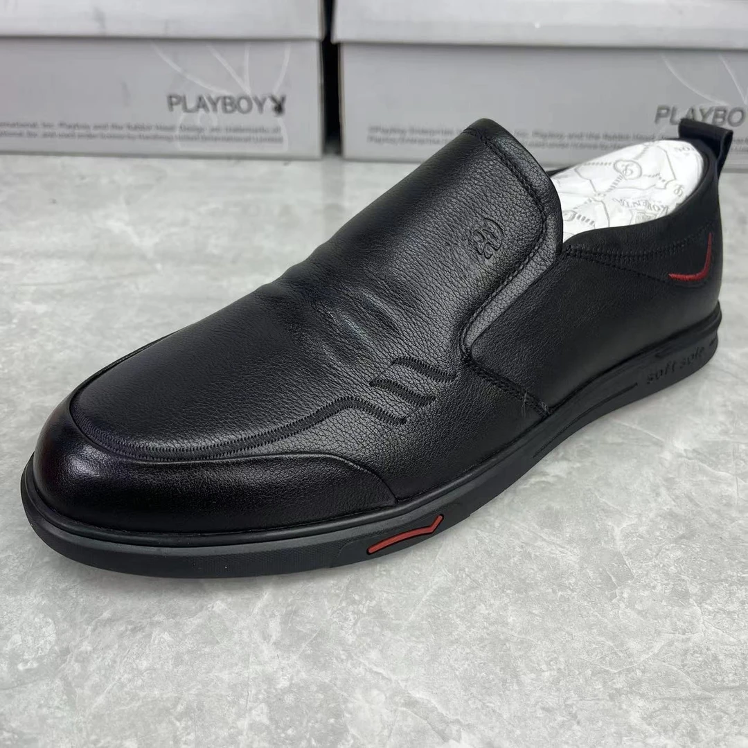 断码清仓真皮男鞋0959