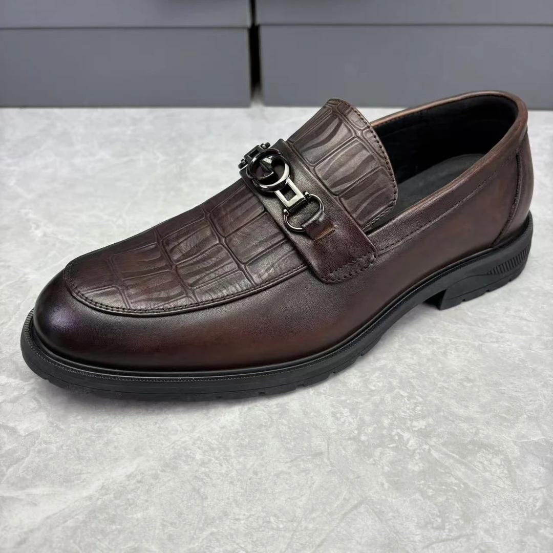 断码清仓真皮男鞋1891