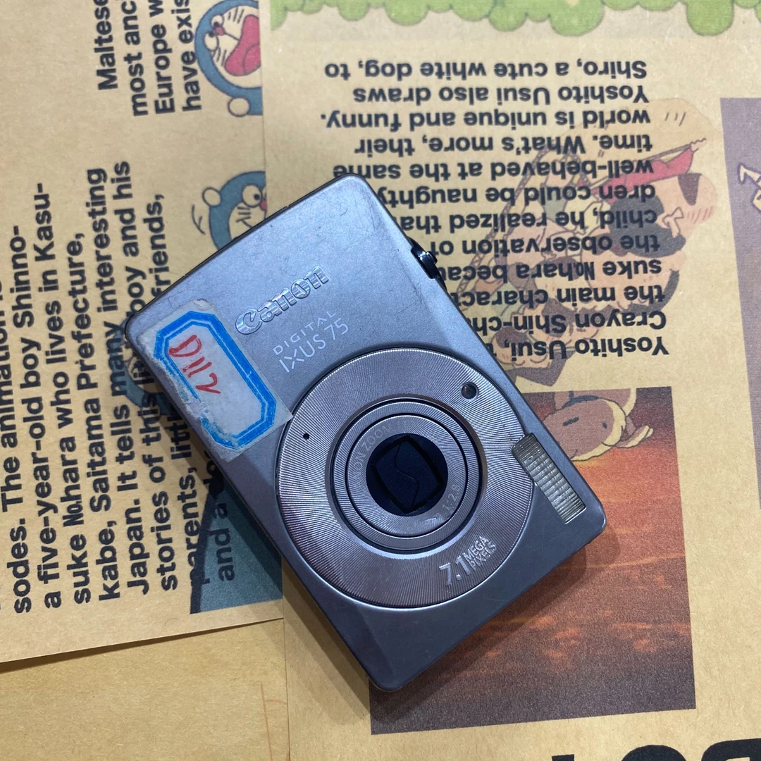 9新 Canon/佳能 ixus75可调滤镜闪光灯直出(二手商品售出不退换)