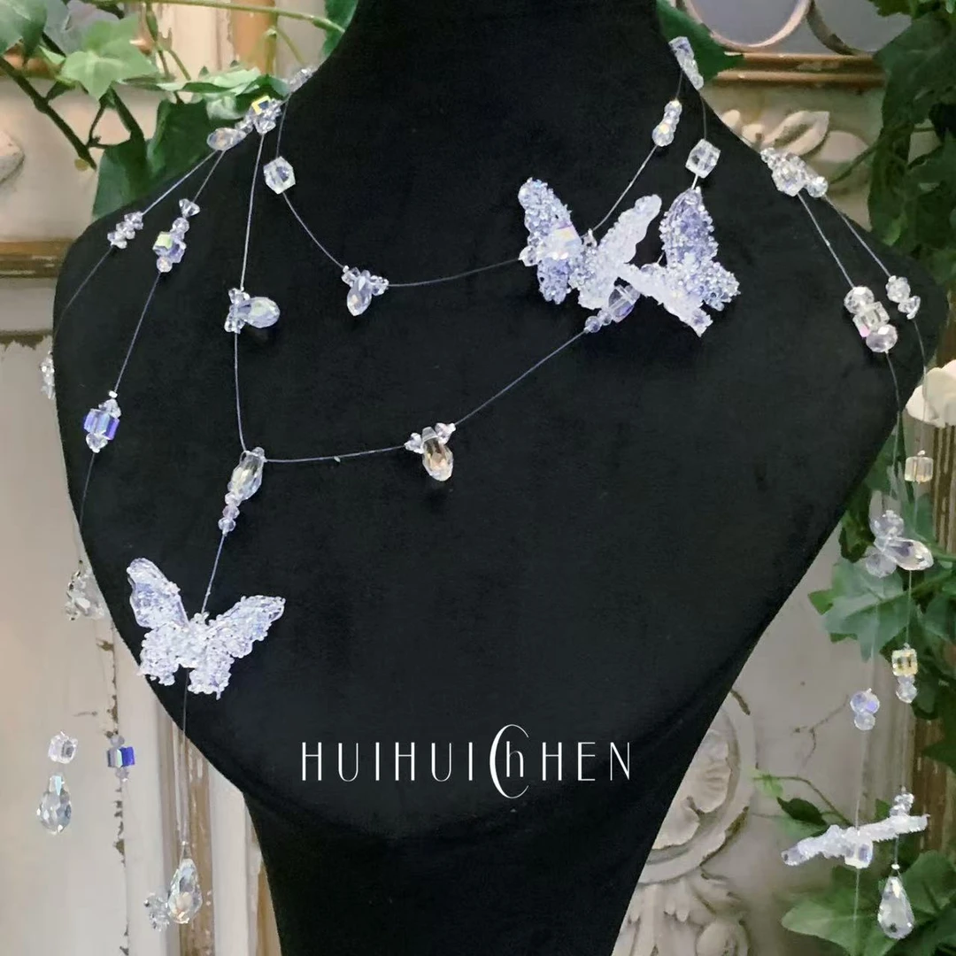 非金属树脂项链 惠惠CHEN 艾丽西亚项链 手工气质轻奢时尚仙女仙