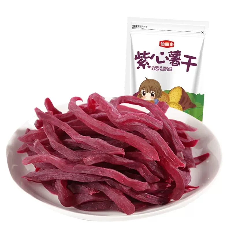 紫薯干紫薯条农家老式地瓜干连城特产番薯条薯味香甜儿童零食香甜