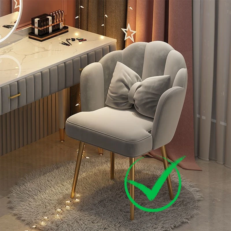 家用靠背椅子宿舍升降转椅卧室梳妆椅化妆椅美容院专用美甲椅子