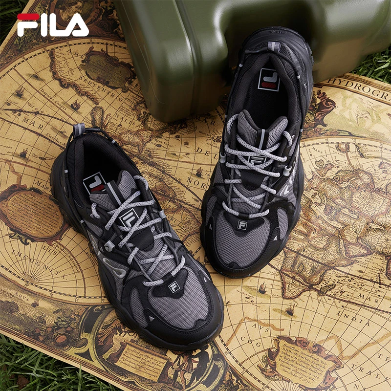 Fila/斐乐男鞋运动鞋猫爪鞋4代复古休闲鞋舒适跑步鞋F12M342107F