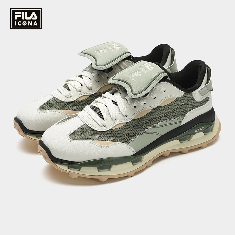 Fila/斐乐秋冬新款【叠叠鞋KM2】户外男休闲先锋运动鞋F12M513102F