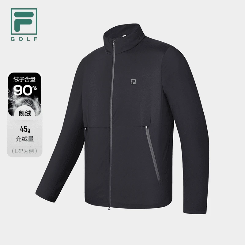 Fila/斐乐【复古运动 】男士立领保暖商务款运动羽绒服A11M445916F