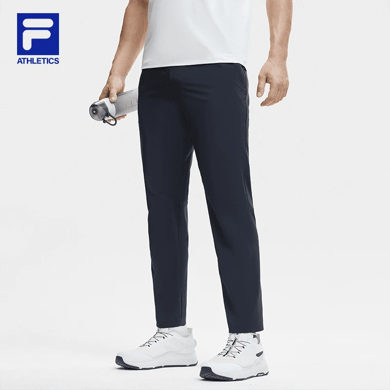 Fila/斐乐男款【速干运动全能裤】夏款舒适弹力休闲裤A11M421819F