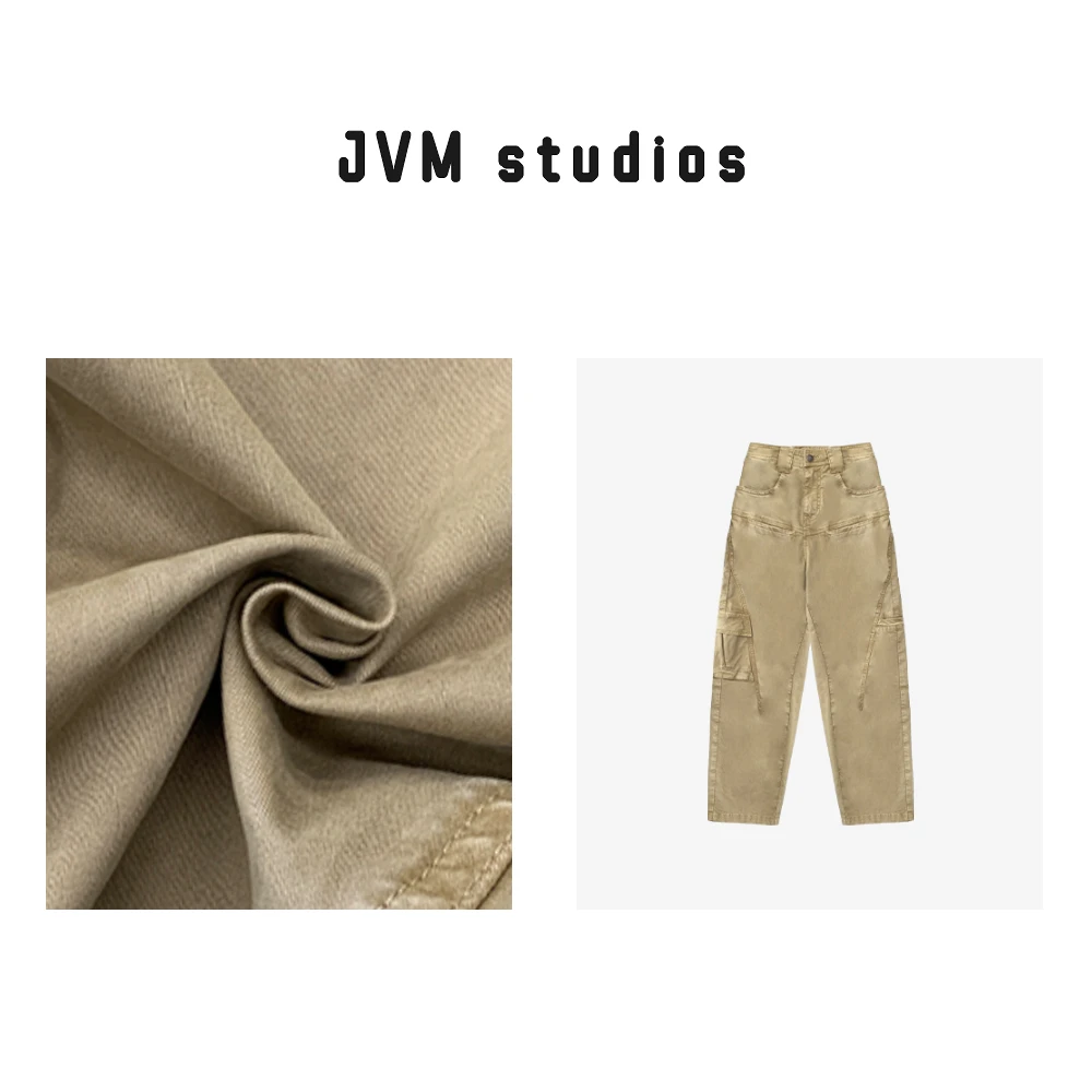 2024春季新款JVM定制6787时尚百搭口袋休闲裤3.2