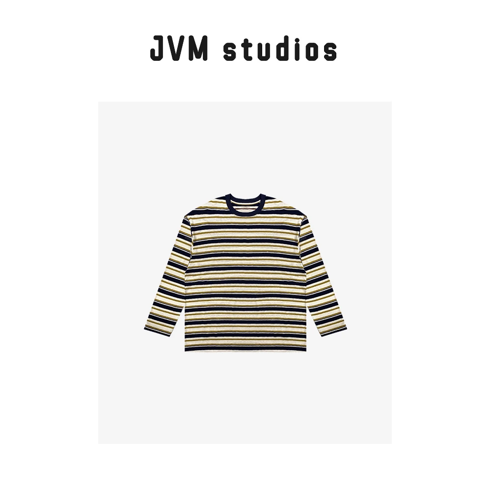 2024新款JVM定制19228时尚百搭条纹长袖T恤8/30