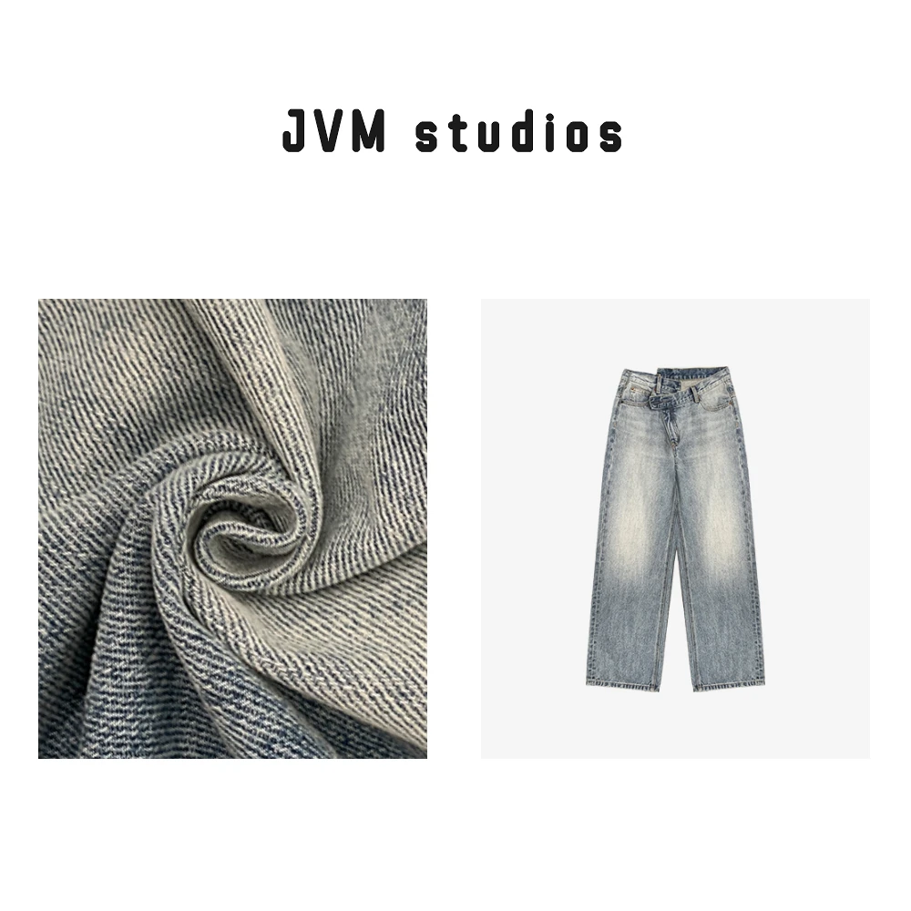 2024新款JVM定制6951时尚百搭休闲直筒牛仔裤7/1