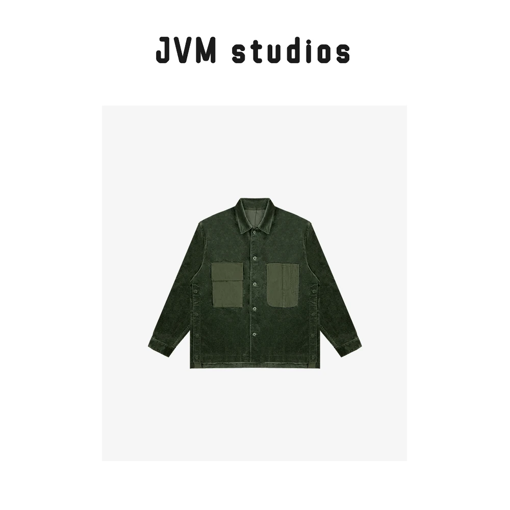 2024新款JVM定制18599时尚百搭条绒衬衫9/15