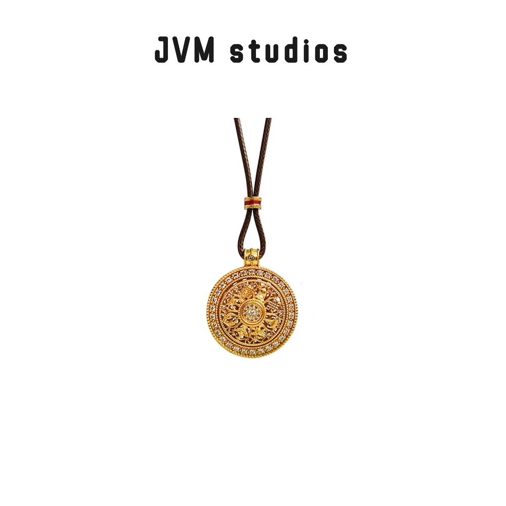 合金吊坠 2024新款240130时尚百搭罗盘项链12/3