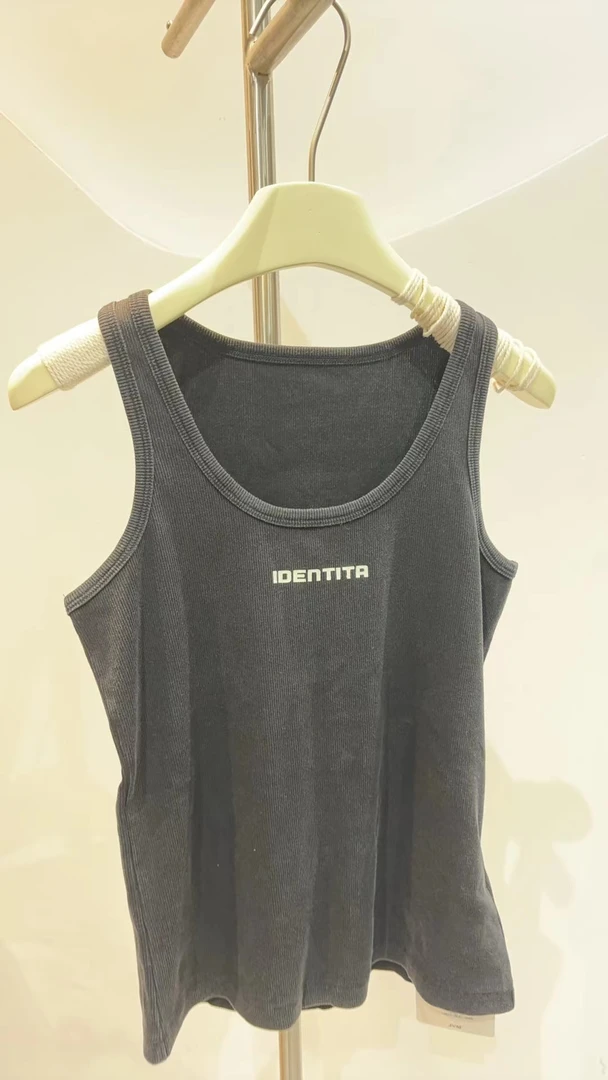 2024新款JVM定制16615时尚百搭字母背心7/20