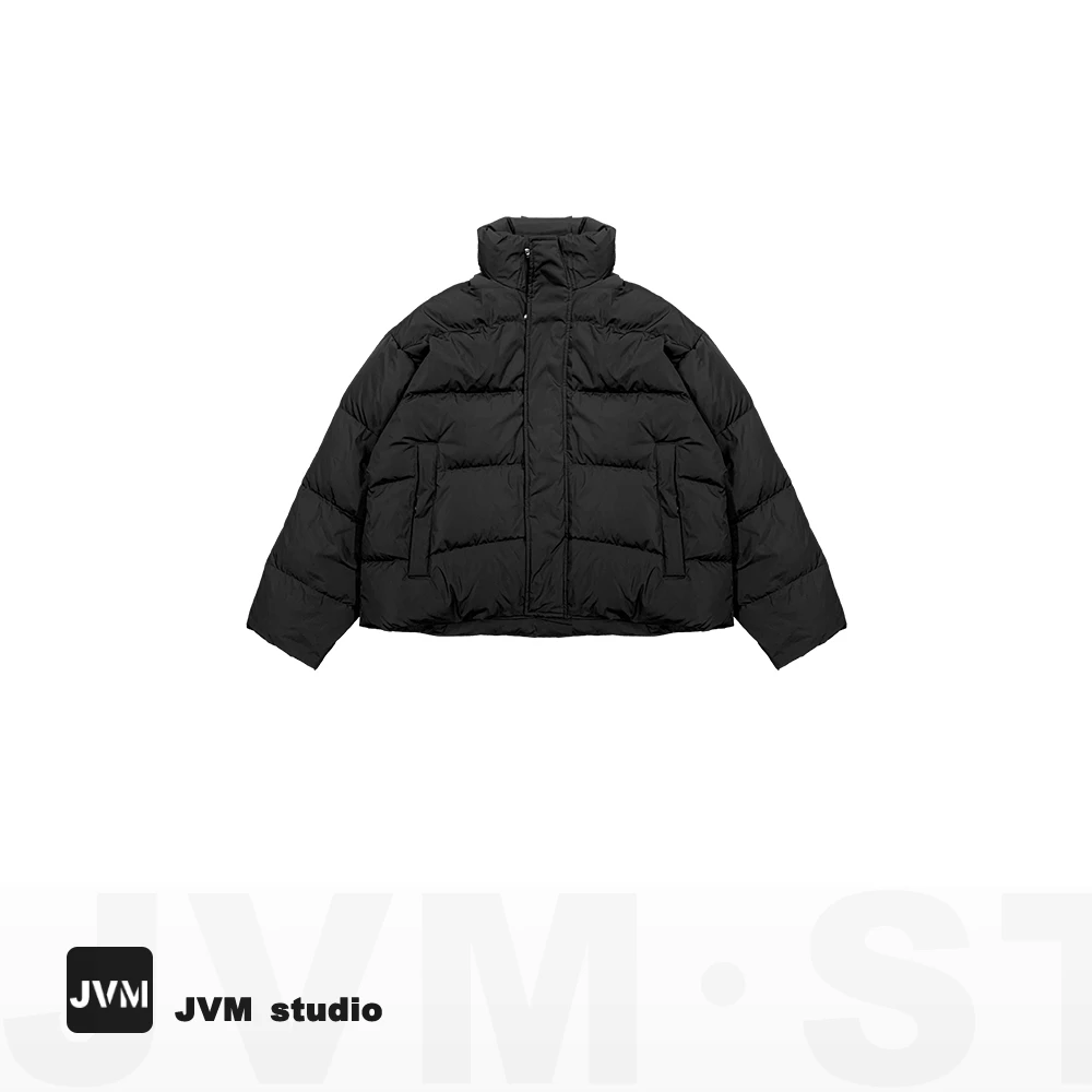 2023秋冬季新款JVM定制11301时尚百搭立领龟背羽绒外套9/13