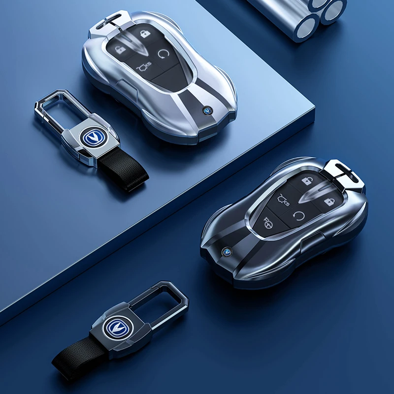 适用于长安UNI-T钥匙套univ/unik包长安cs75plus/cs55/cs35壳扣男