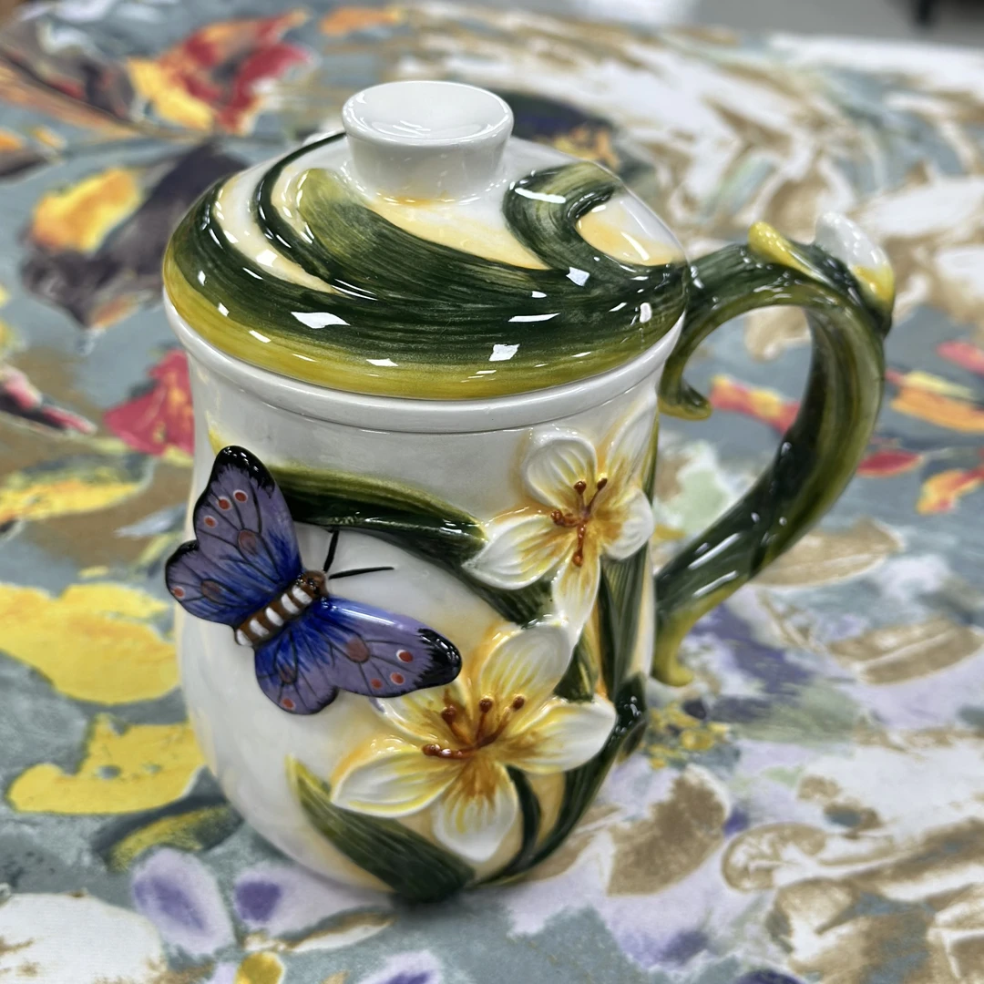 空谷幽兰系列(滤茶杯)