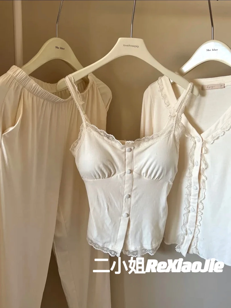 201-250# 中高端夏季睡裙套装睡衣家居服春秋款