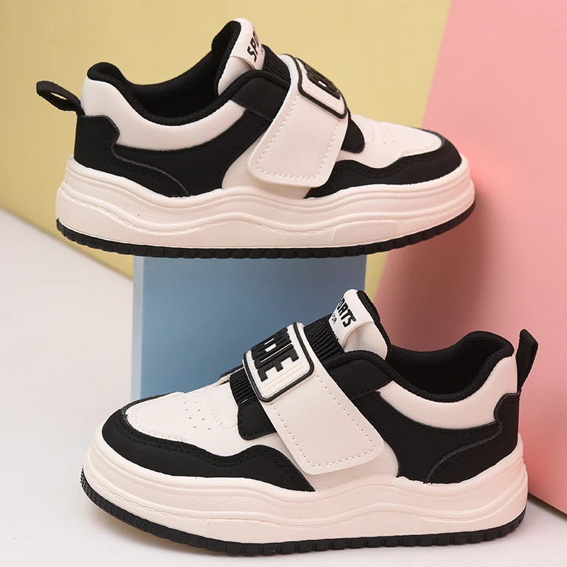 蜡比小星儿童低帮板鞋女童鞋子2025秋季新款童鞋防滑运动鞋男童鞋