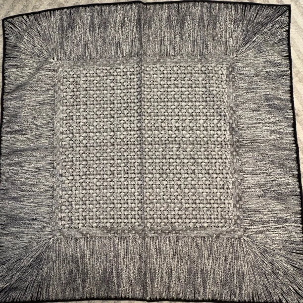 巾有所属小香灰双面同色秋冬丝巾休闲百搭黑白灰色真丝羊毛丝巾