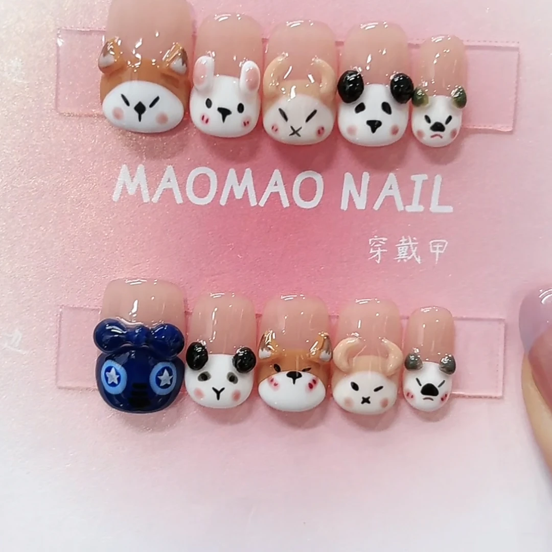 现货【猫猫动物园】MAOMAO重工纯手工穿戴甲穿戴式