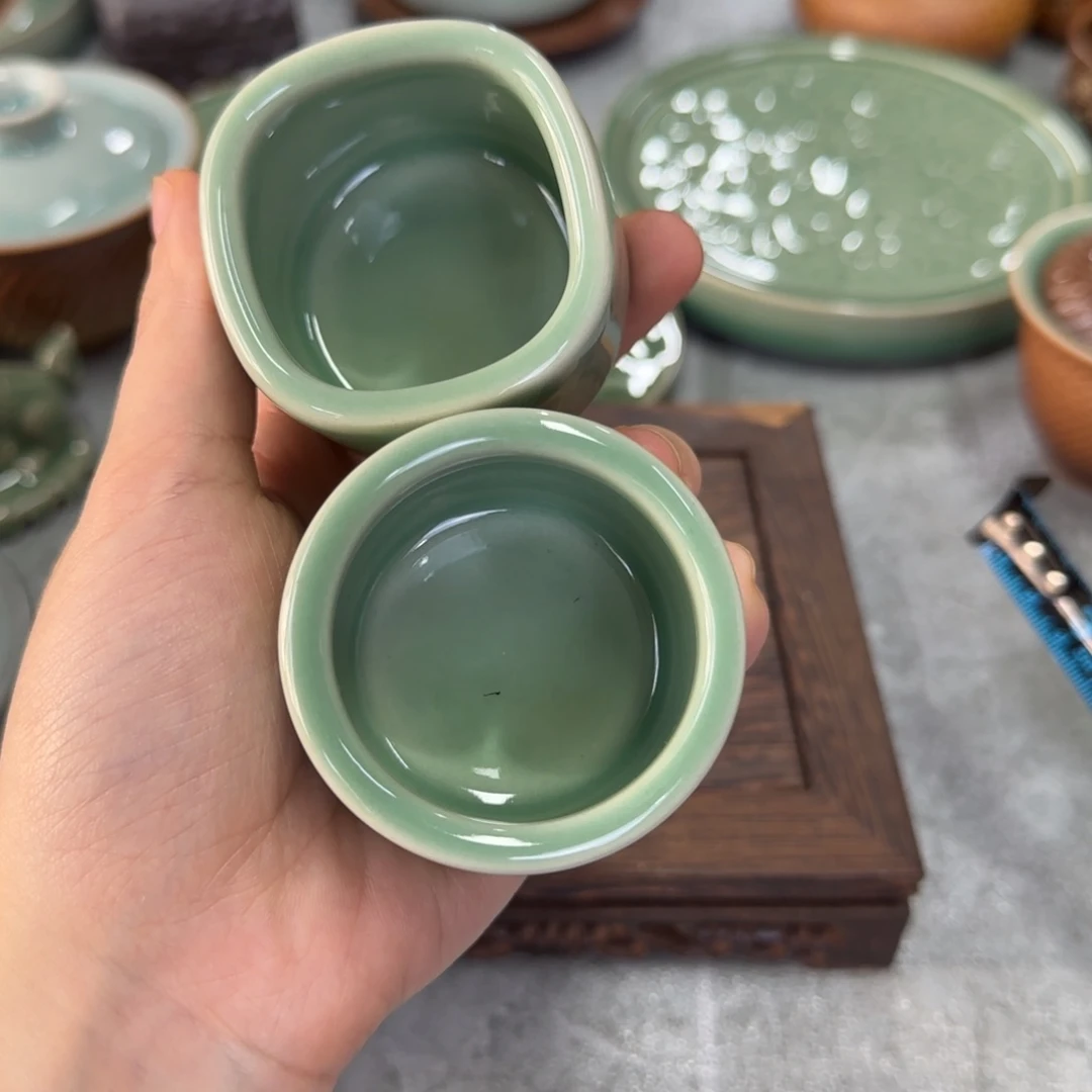 小金茶器青瓷茶器